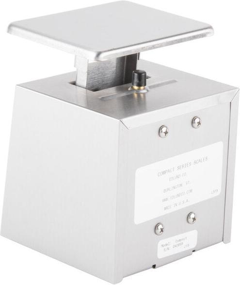 Edlund - Compact 16 Oz Mechanical Ice Cream Scale with 3 1/2" x 4 1/2" Platform - SSC-16