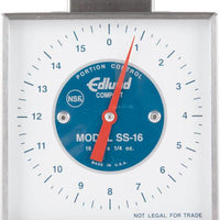 Edlund - Compact 16 Oz Mechanical Portion Scale with 3 1/2" x 4 1/2" Platform - SS-16