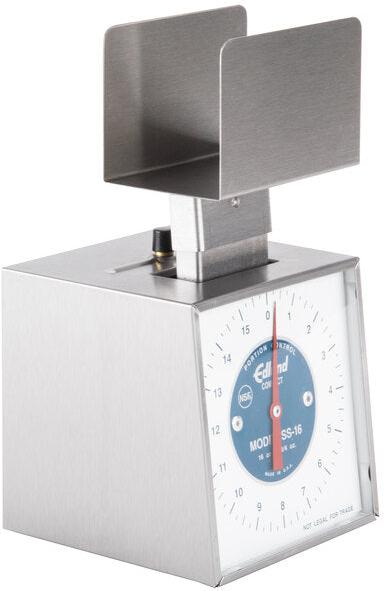 Edlund - Compact 16 Oz Mechanical Portion Scale with French Fry/Taco Platform - SS-16 P