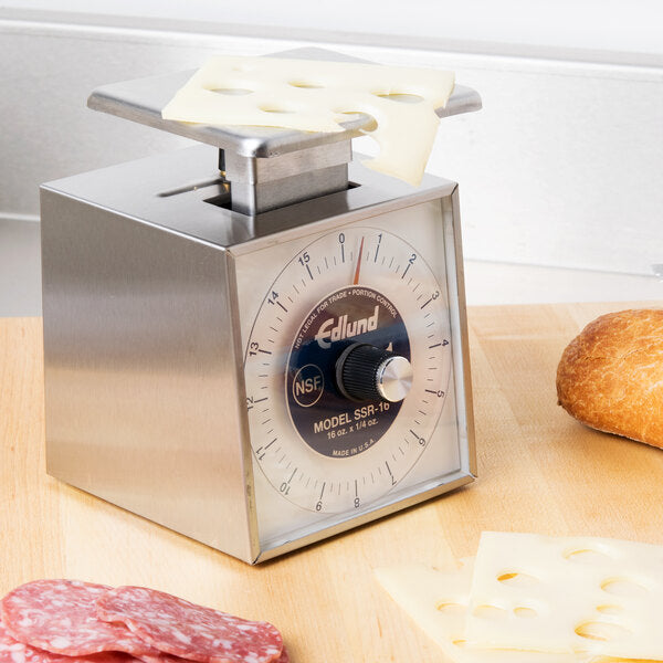 Edlund - Compact 16 Oz Mechanical Portion Scale with Rotating Dial - SSR-16