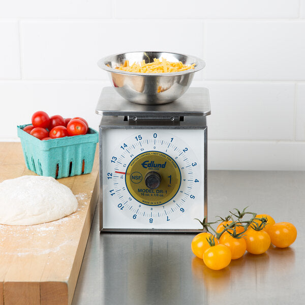 Edlund - Deluxe 16 Oz Portion Scale with 6" x 6 3/4" Platform - DR-1