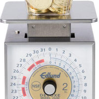 Edlund - Deluxe 32 Oz Over/Under Portion Scale with 6" x 6 3/4" Platform - OU-32P