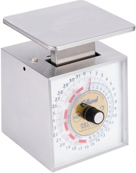 Edlund - Deluxe 32 Oz Over/Under Portion Scale with 6" x 6 3/4" Platform - OU-32P