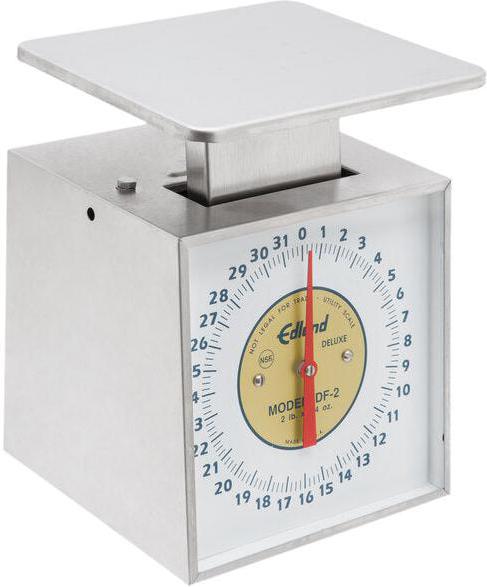 Edlund - Deluxe 32 Oz Portion Scale with 6" x 6 3/4" Platform - DF-2