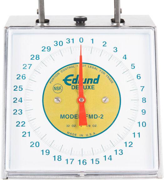 Edlund - Deluxe Four Star 32 Oz Portion Scale with Oversized 7" x 8 3/4" Platform - FMD-2