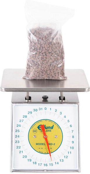 Edlund - Deluxe Four Star 32 Oz Portion Scale with Oversized 7" x 8 3/4" Platform - FMD-2