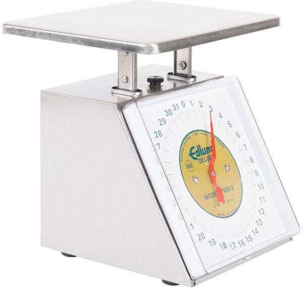 Edlund - Deluxe Four Star 32 Oz Portion Scale with Oversized 7" x 8 3/4" Platform - FMD-2