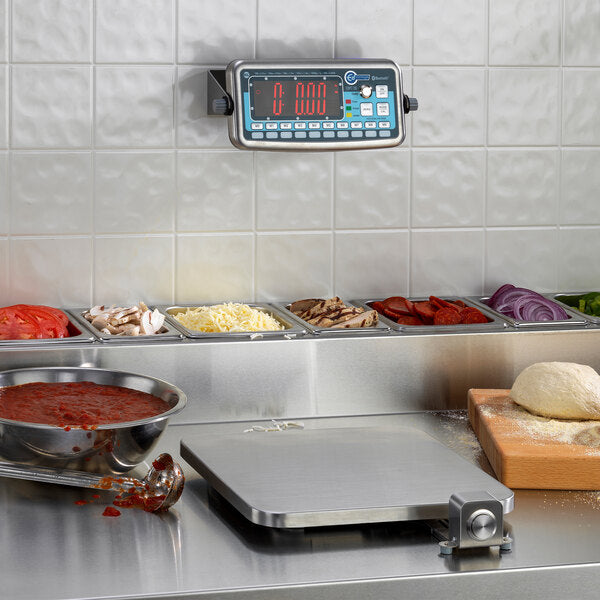 Edlund - Edvantage® 20 lb Wireless Programmable Digital Pizza Scale with Remote Display - EDPZ-20