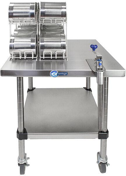 Edlund - Edvantage® Mobile Can Opening Station with SG-2 Can Opener - EDCS-2M