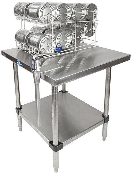 Edlund - Edvantage® Stationary Can Opening Station with S-11 Can Opener - EDCS-11F