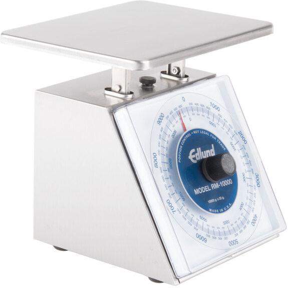 Edlund - Four Star Series 10,000 g Metric Portion Scale with 8 1/2" x 9" Platform - RM-10000
