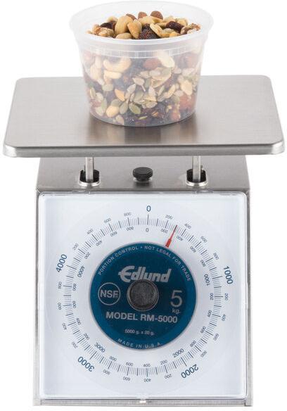 Edlund - Four Star Series 5000 g Metric Portion Scale with 7 3/4" x 7 1/2" Platform - RM-5000