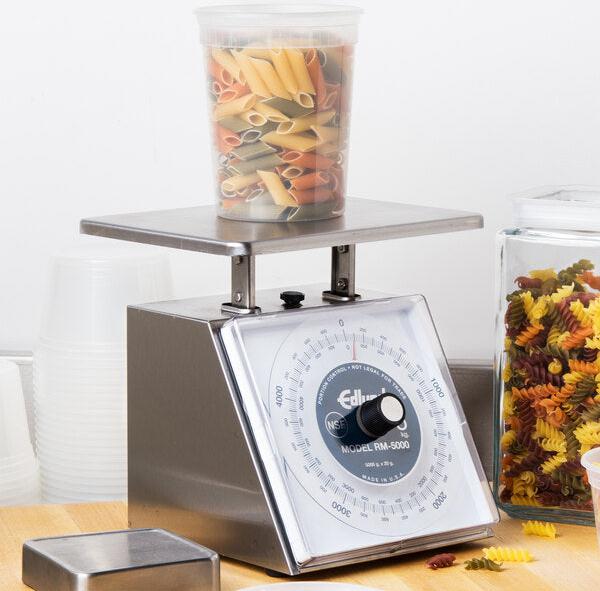 Edlund - Four Star Series 5000 g Metric Portion Scale with 7 3/4" x 7 1/2" Platform - RM-5000