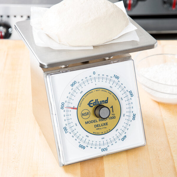 Edlund - Four Star Series Deluxe 1000 g Metric Portion Scale with 8 1/2" x 9" Platform - RMD-1000