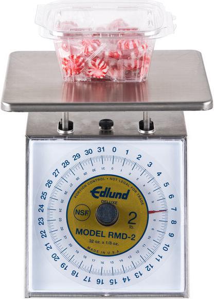 Edlund - Four Star Series Deluxe 32 oz. Portion Scale with 7" x 8 3/4" Platform - RMD-2