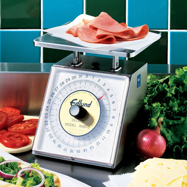 Edlund - Four Star Series Deluxe 32 oz. Portion Scale with 7" x 8 3/4" Platform - RMD-2