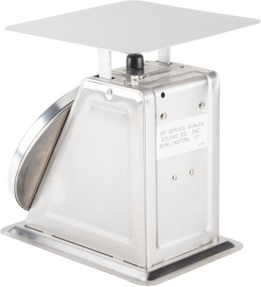 Edlund - Heavy-Duty 10 lb Portion Scale with 8 1/2" x 8 1/2" Platform and Air Dashpot - HD-10 DP