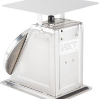Edlund - Heavy-Duty 10 lb Portion Scale with 8 1/2" x 8 1/2" Platform and Air Dashpot - HD-10 DP