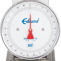 Edlund - Heavy-Duty 25 lb Portion Scale with 8 1/2" x 8 1/2" Platform - HD-25