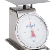 Edlund - Heavy-Duty 25 lb Portion Scale with 8 1/2" x 8 1/2" Platform - HD-25