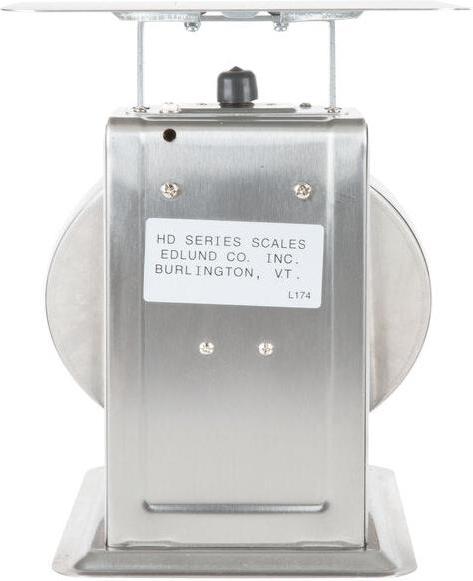 Edlund - Heavy-Duty 32 Oz Portion Scale with 8 1/2" x 8 1/2" Platform and Air Dashpot - HD-2 DP