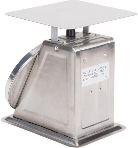 Edlund - Heavy-Duty 5 lb Portion Scale with 8 1/2" x 8 1/2" Platform - HD-5