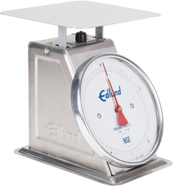 Edlund - Heavy-Duty 5 lb Portion Scale with 8 1/2" x 8 1/2" Platform - HD-5