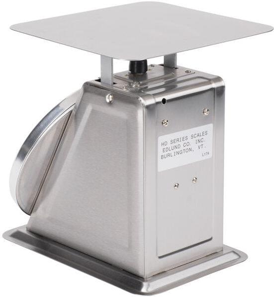 Edlund - Heavy-Duty 5 lb Portion Scale with 8 1/2" x 8 1/2" Platform and Air Dashpot - HD-5 DP