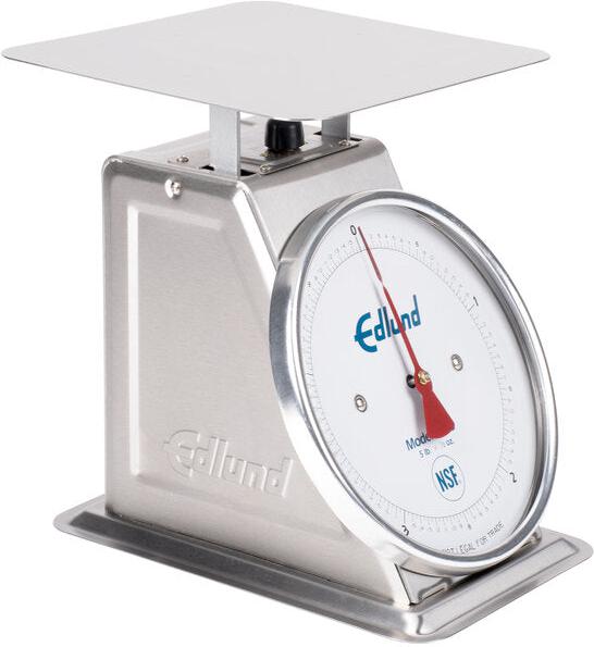 Edlund - Heavy-Duty 5 lb Portion Scale with 8 1/2" x 8 1/2" Platform and Air Dashpot - HD-5 DP