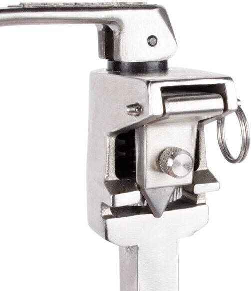 Edlund - Heavy Duty Manual Can Opener with 16" Adjustable Bar, Cleaning Tool, Knife, Gear, and Base - S-11E
