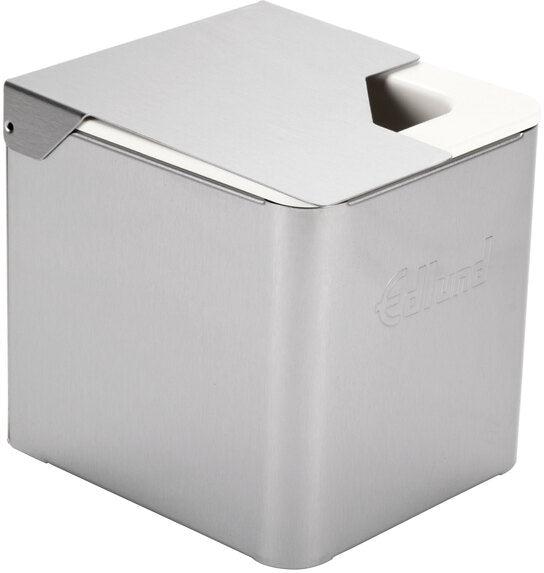 Edlund - Insulated Stainless Steel Condiment Holder with 1/6 Size White Insert - CSW-016