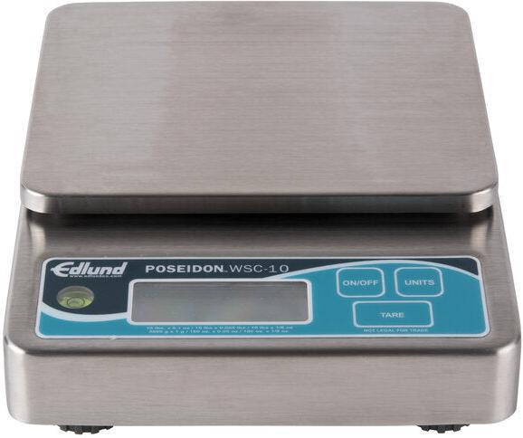 Edlund - Poseidon 10 lb Waterproof Digital Portion Scale - WSC-10