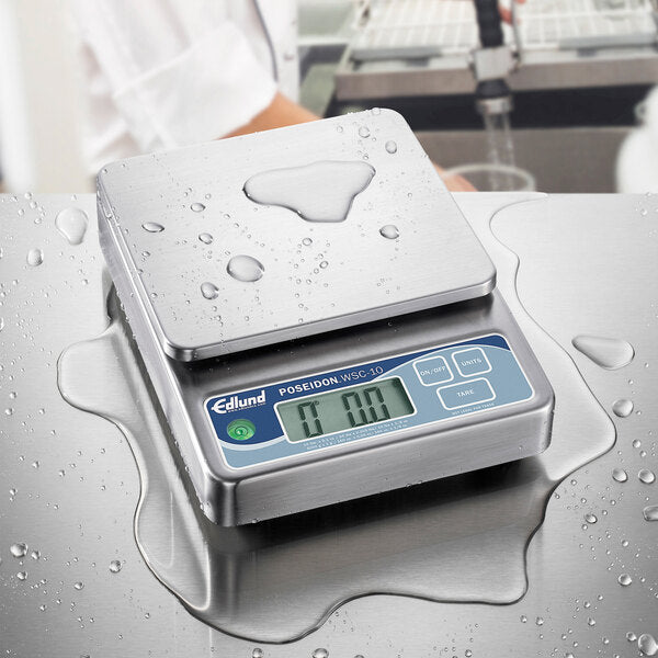 Edlund - Poseidon 10 lb Waterproof Digital Portion Scale - WSC-10