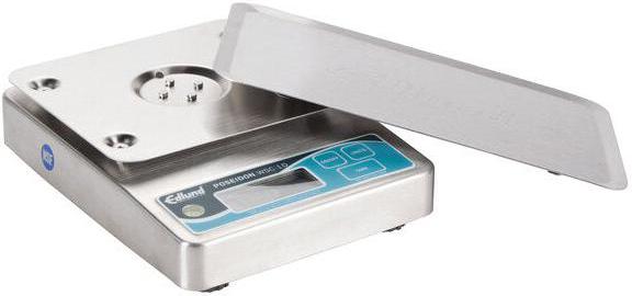 Edlund - Poseidon 10 lb Waterproof Digital Portion Scale with Oversized 7" x 8 3/4" Platform - WSC-10 OP