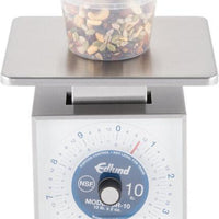 Edlund - Premier Series 10 lb Mechanical Portion Scale with Oversized 7" x 8 3/4" Platform - SR-10 OP