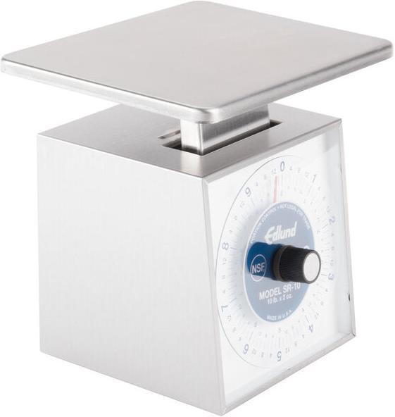Edlund - Premier Series 10 lb Mechanical Portion Scale with Oversized 7" x 8 3/4" Platform - SR-10 OP