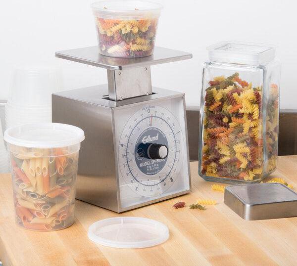 Edlund - Premier Series 11 lb/5 kg Mechanical Portion Scale with 6" x 6 3/4" Platform - SR-5000C