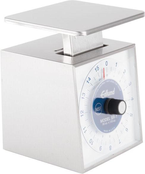 Edlund - Premier Series 16 Oz Mechanical Portion Scale with 6" x 6 3/4" Platform - SR-1