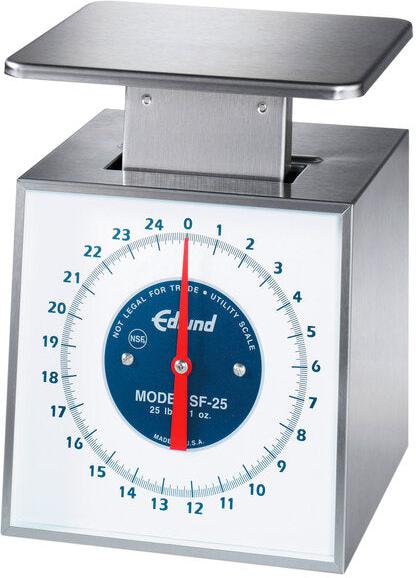 Edlund - Premier Series 25 lb Portion Scale with 6" x 6 3/4" Platform - SF-25