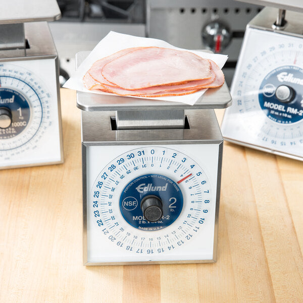Edlund - Premier Series 32 Oz Mechanical Portion Scale with 6" x 6 3/4" Platform - SR-2