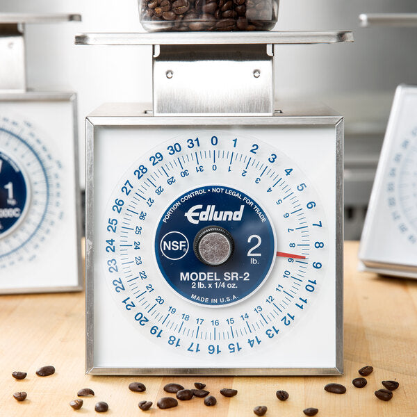 Edlund - Premier Series 32 Oz Mechanical Portion Scale with 6" x 6 3/4" Platform - SR-2