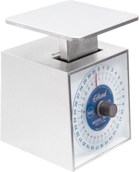 Edlund - Premier Series 32 Oz Mechanical Portion Scale with 6" x 6 3/4" Platform - SR-2