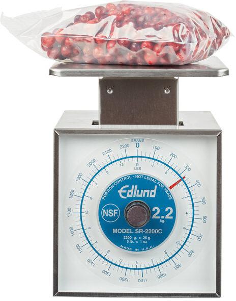 Edlund - Premier Series 32 Oz Mechanical Portion Scale with Oversized 7" x 8 3/4" Platform - SR-2 OP