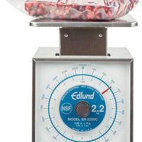 Edlund - Premier Series 32 Oz Mechanical Portion Scale with Oversized 7" x 8 3/4" Platform - SR-2 OP