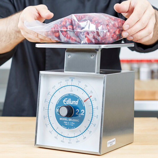 Edlund - Premier Series 32 Oz Mechanical Portion Scale with Oversized 7" x 8 3/4" Platform - SR-2 OP