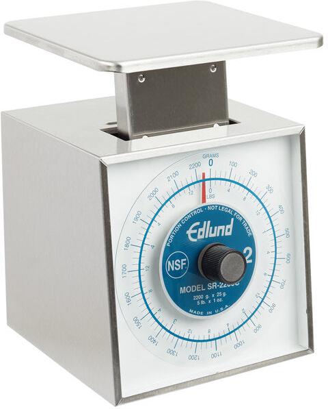 Edlund - Premier Series 32 Oz Mechanical Portion Scale with Oversized 7" x 8 3/4" Platform - SR-2 OP