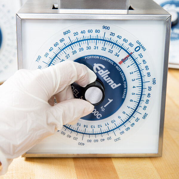 Edlund - Premier Series 34 Oz/1000 g Mechanical Portion Scale with 6" x 6 3/4" Platform - SR-1000C