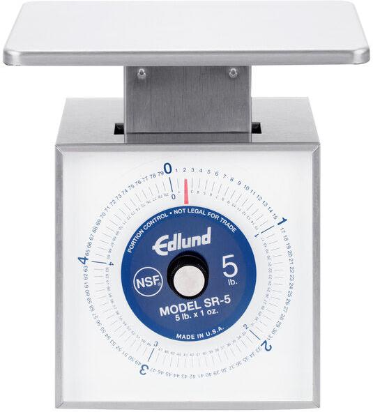 Edlund - Premier Series 5 lb Mechanical Portion Scale with Oversized Platform - SR-5 OP