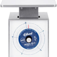 Edlund - Premier Series 5 lb Mechanical Portion Scale with Oversized Platform - SR-5 OP