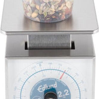 Edlund - Premier Series 5 lb/2200 g Mechanical Portion Scale 6" x 6 3/4" Platform - SR-2200C